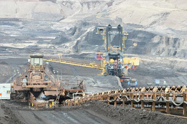 Těžba hnědého uhlí v mosteckém revíru [4]