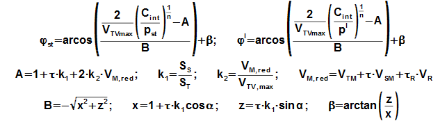Zjednodušené rovnice pro výpočet Δφ.