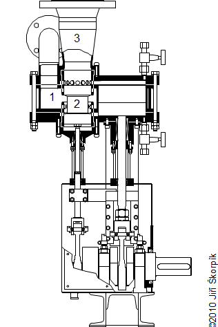 Prototype of Tenza PPM-054-10 steam piston engine.